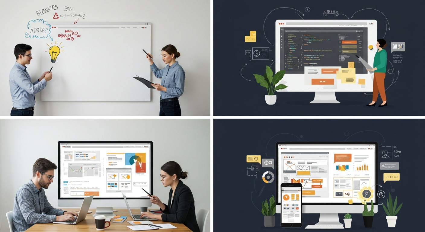 Этапы разработки корпоративного сайта