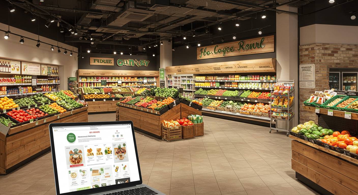 Аренда сайта для продуктового магазина