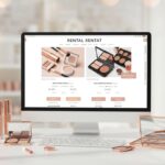 Аренда сайта для магазина косметики