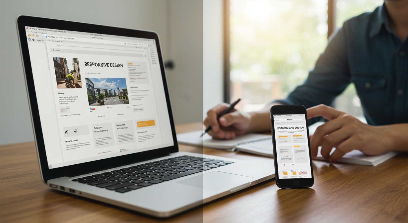 Пример responsive дизайна сайта Пример responsive дизайна сайта