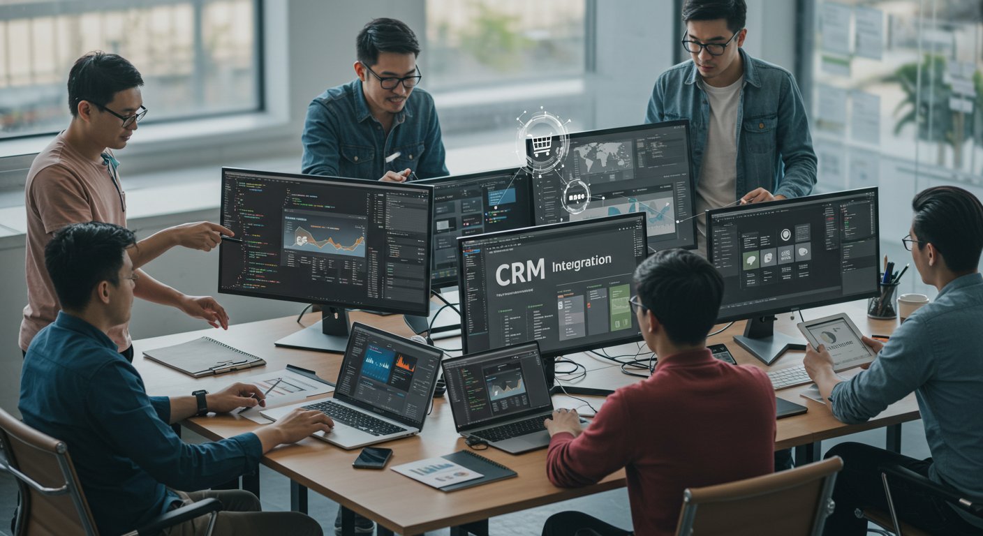 Интернет-магазин с интеграцией CRM
