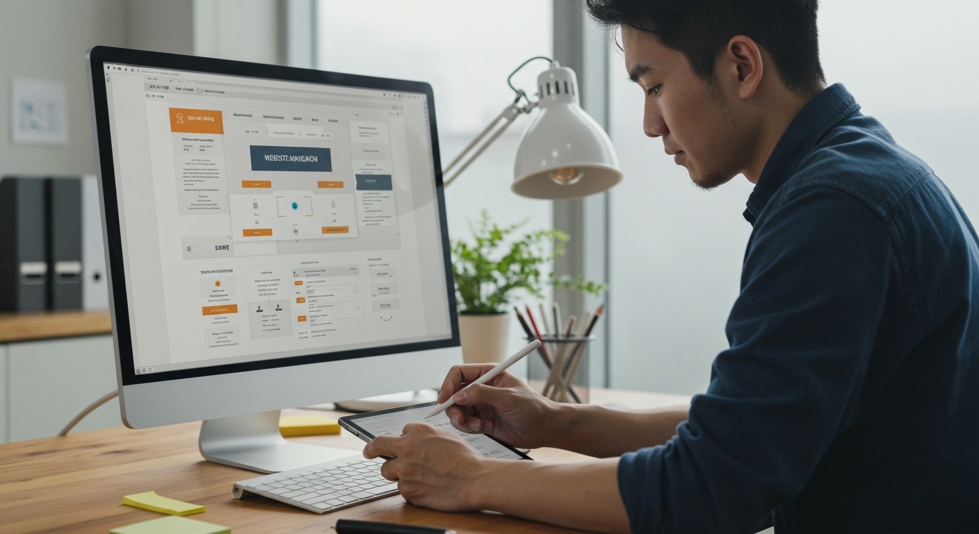 Организация навигации на сайте Пример удобной навигации сайта