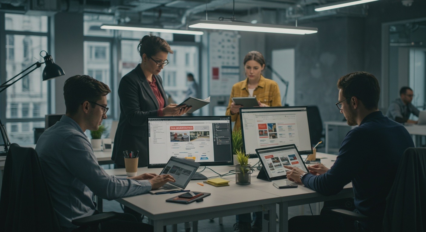 Разработка новостных сайтов с адаптивным дизайном