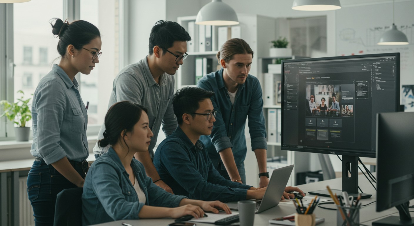 Пример адаптивного новостного сайта