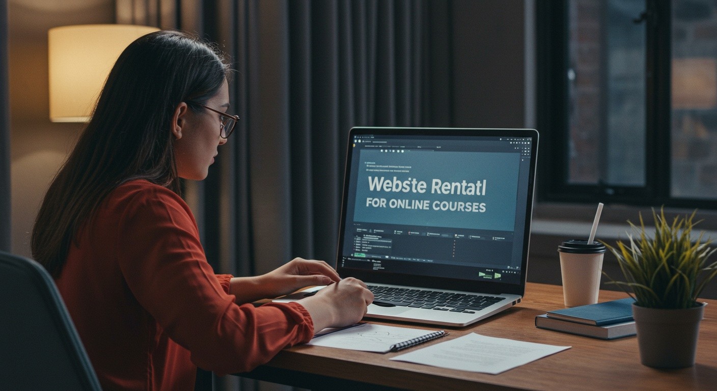 Арендованный сайт для онлайн-курсов Арендованный сайт для онлайн-курсов