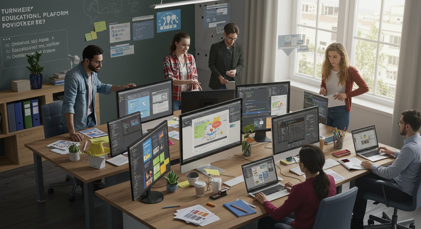 Образовательная платформа с мультимедиа