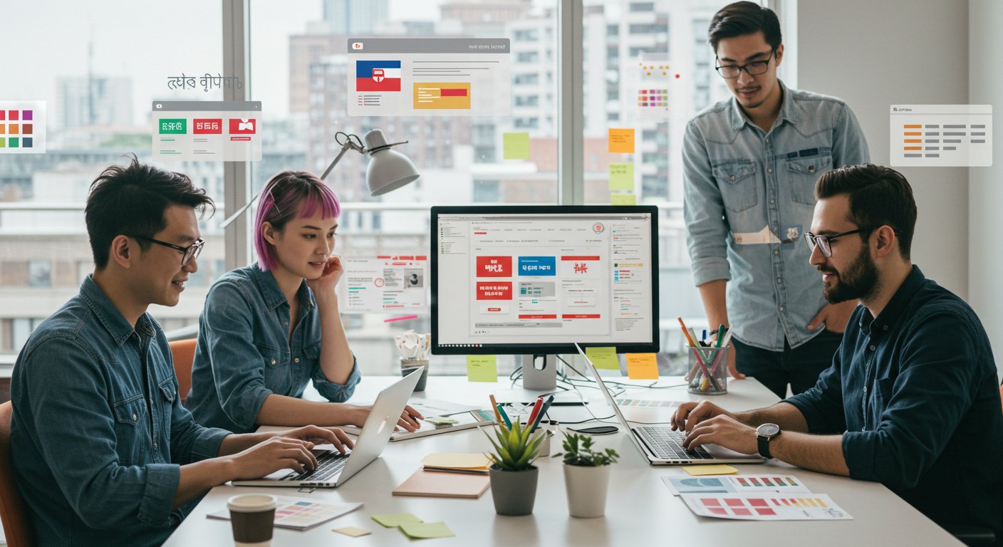Разработка сайтов с мультиязычным текстовым контентом