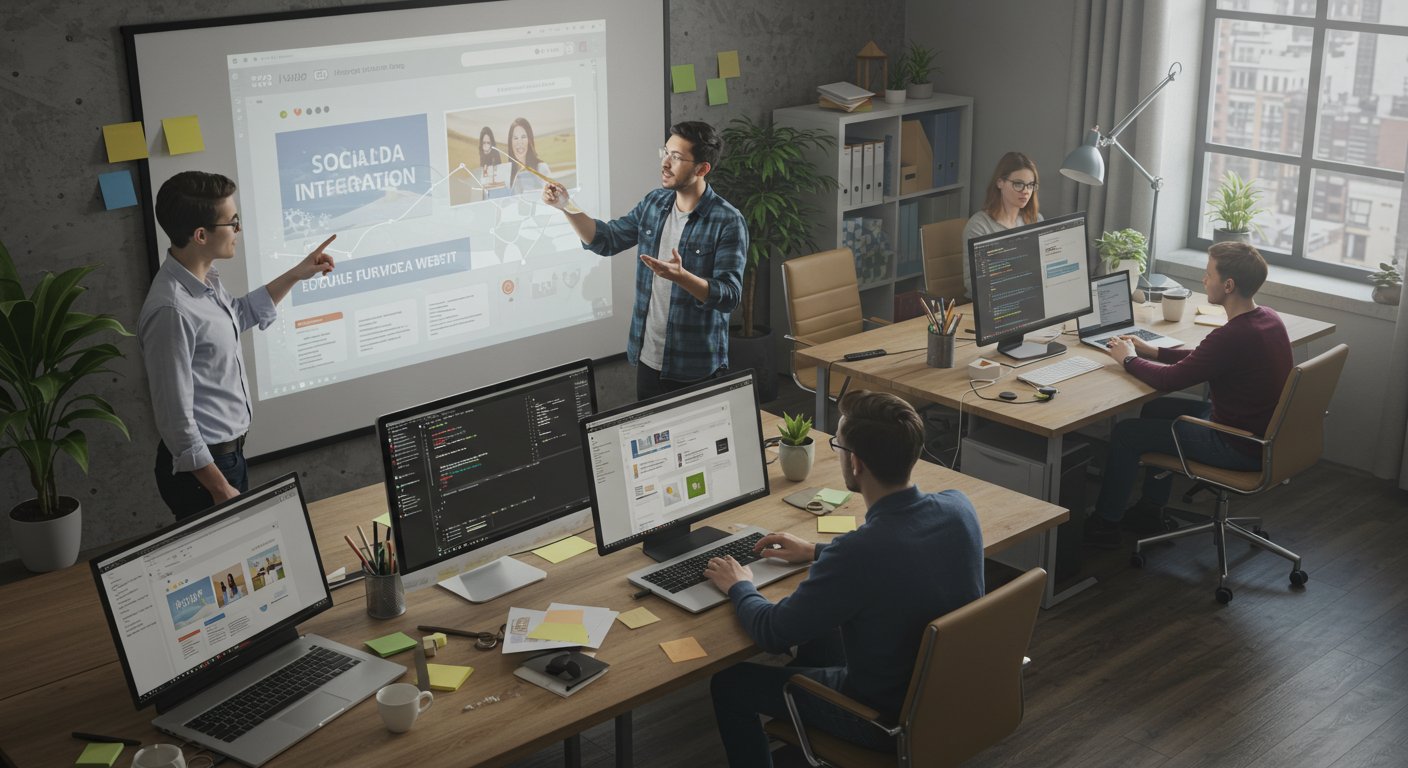 Преимущества интеграции с соцсетями