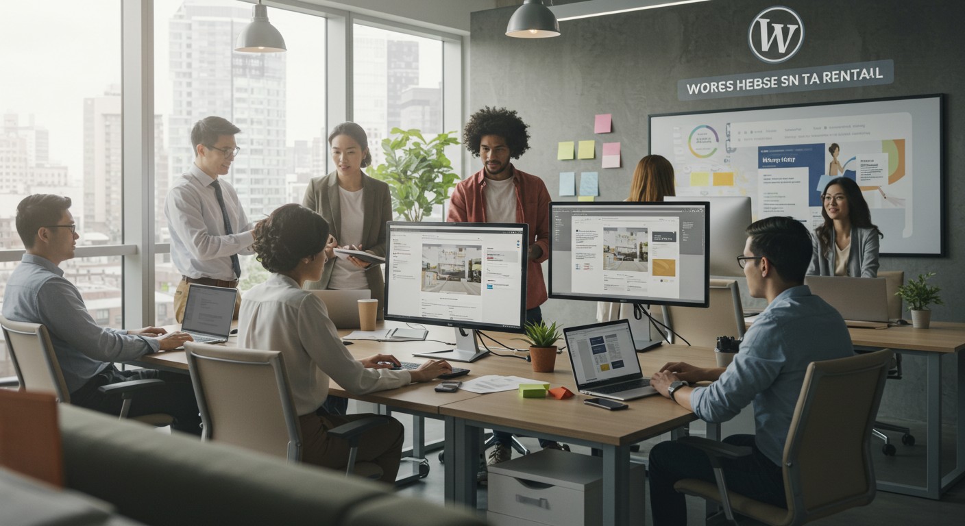 Аренда корпоративного сайта на WordPress