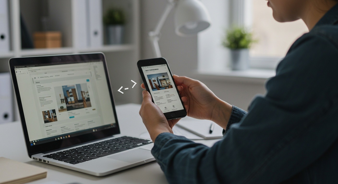 Пример адаптивных изображений для разных устройств Responsive изображения на сайте