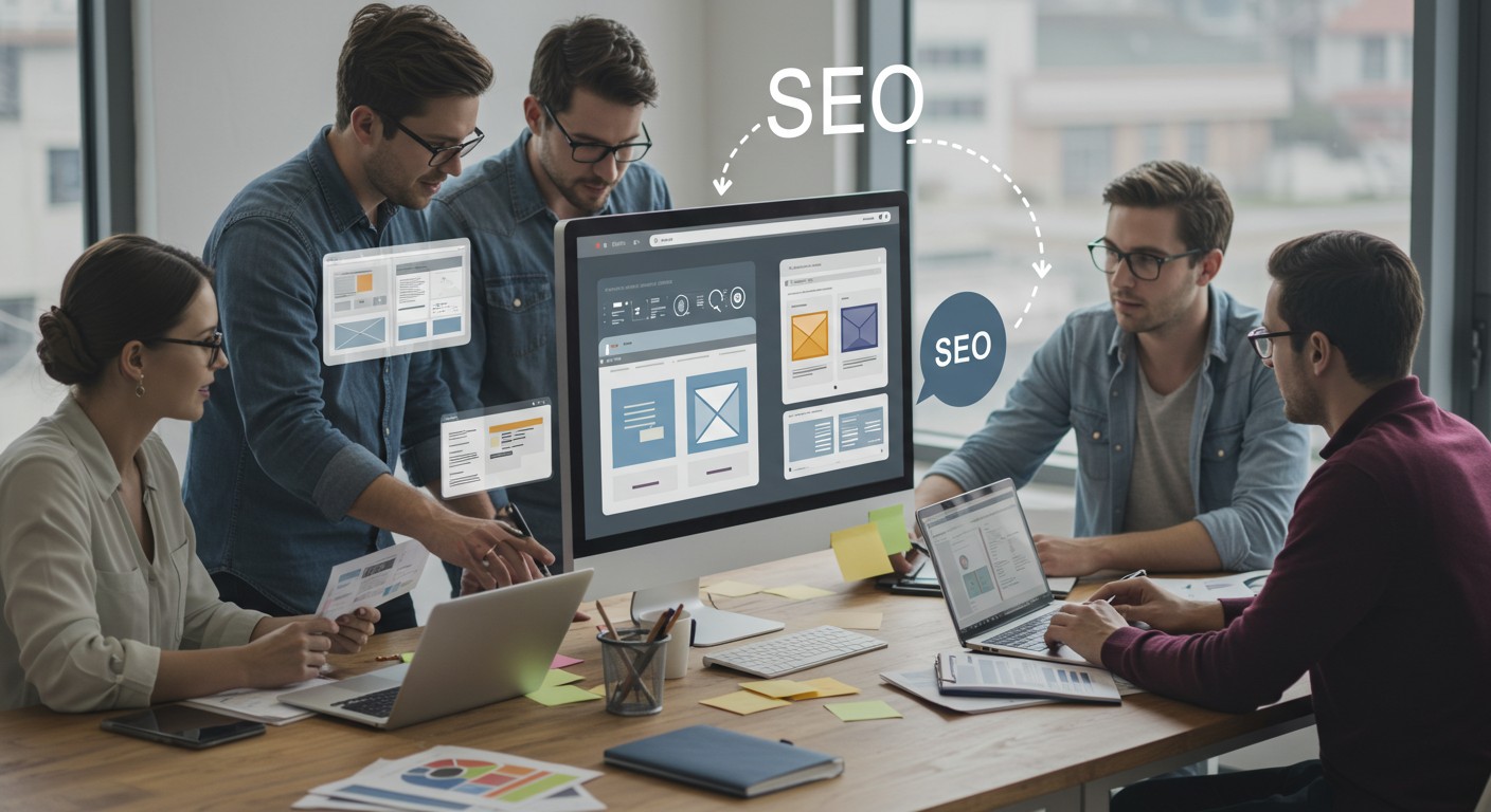 Оптимизированный дизайн для SEO Пример SEO-дизайна сайта