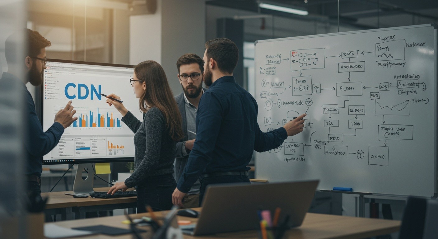 Пример работы CDN