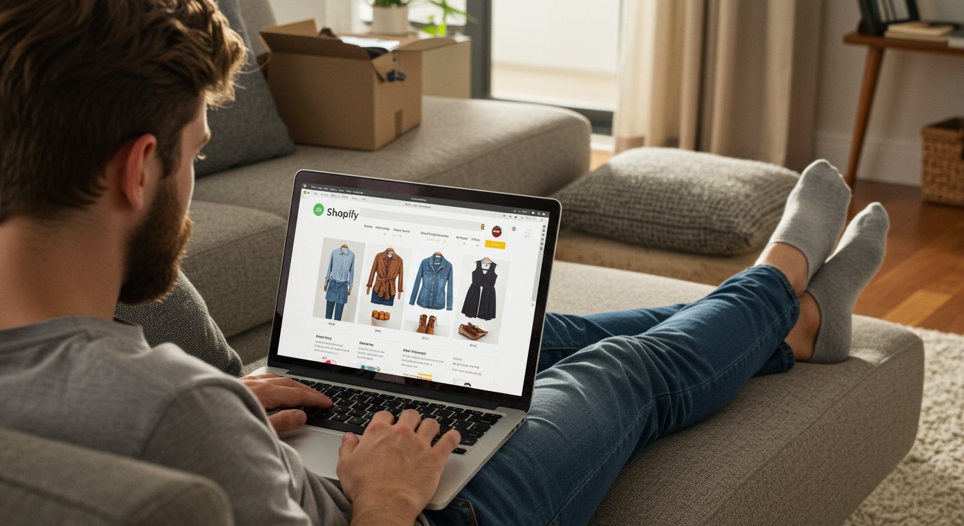 Аренда сайта для одежды на Shopify