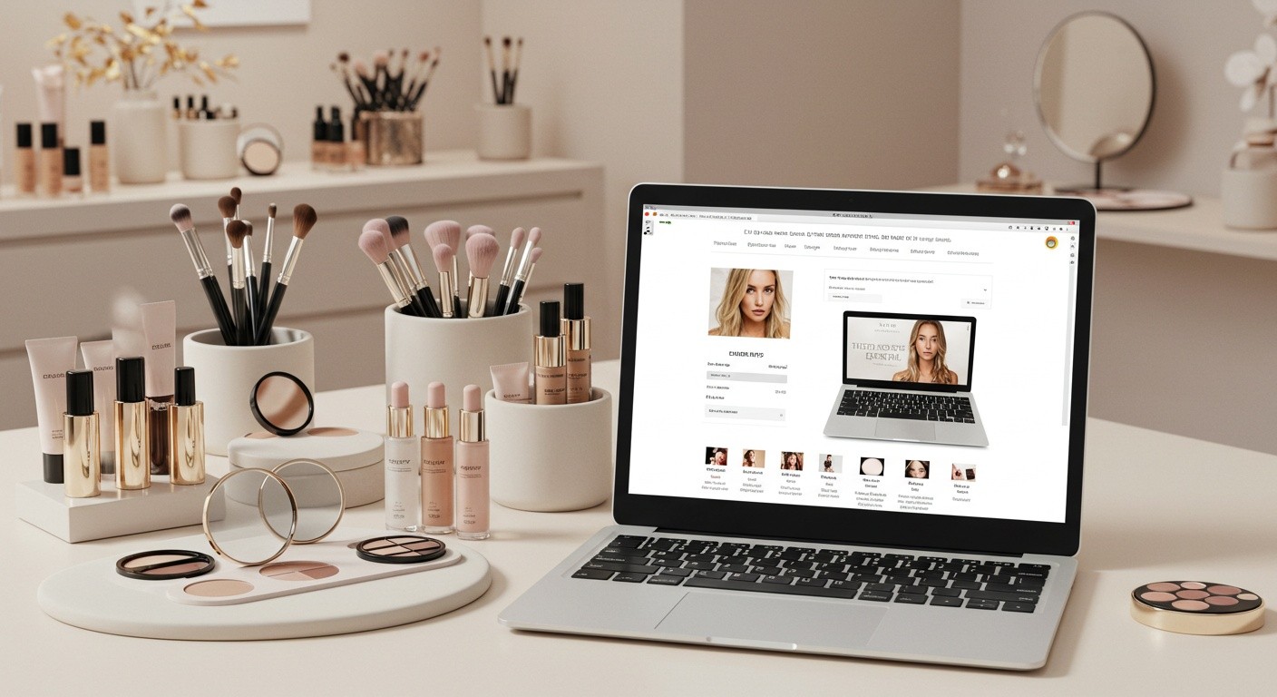 Аренда интернет-магазина косметики на Shopify