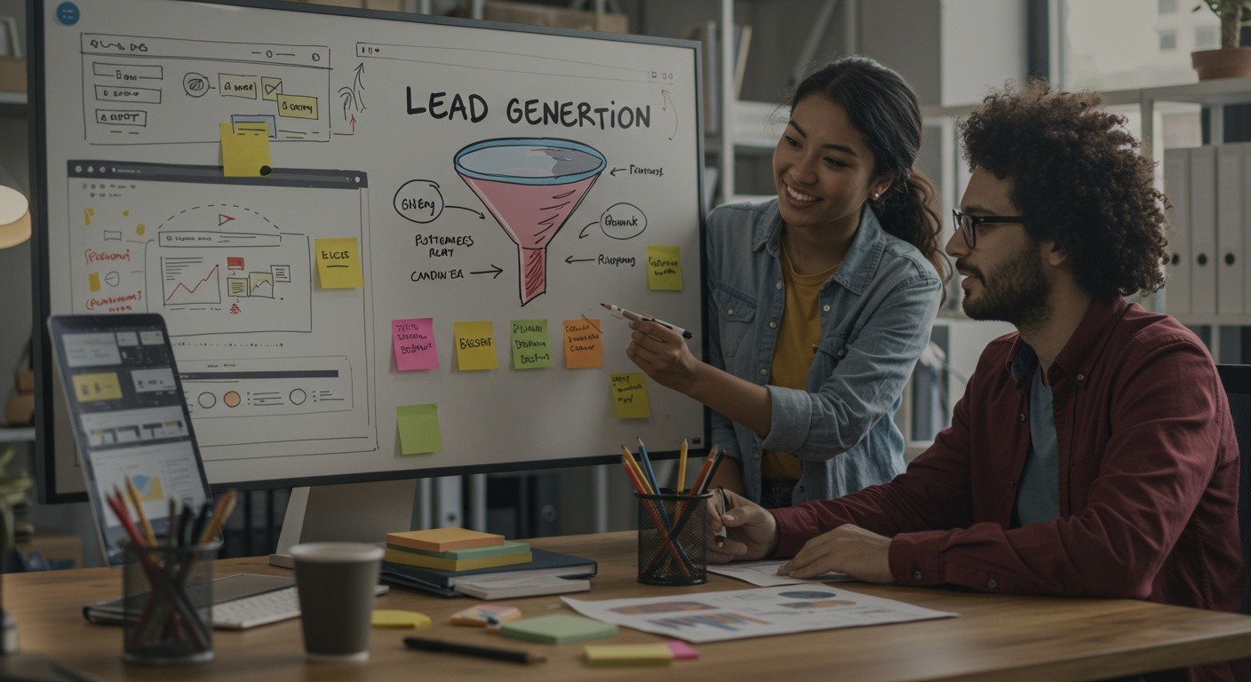 Процесс лидогенерации на сайте Лидогенерация на сайте