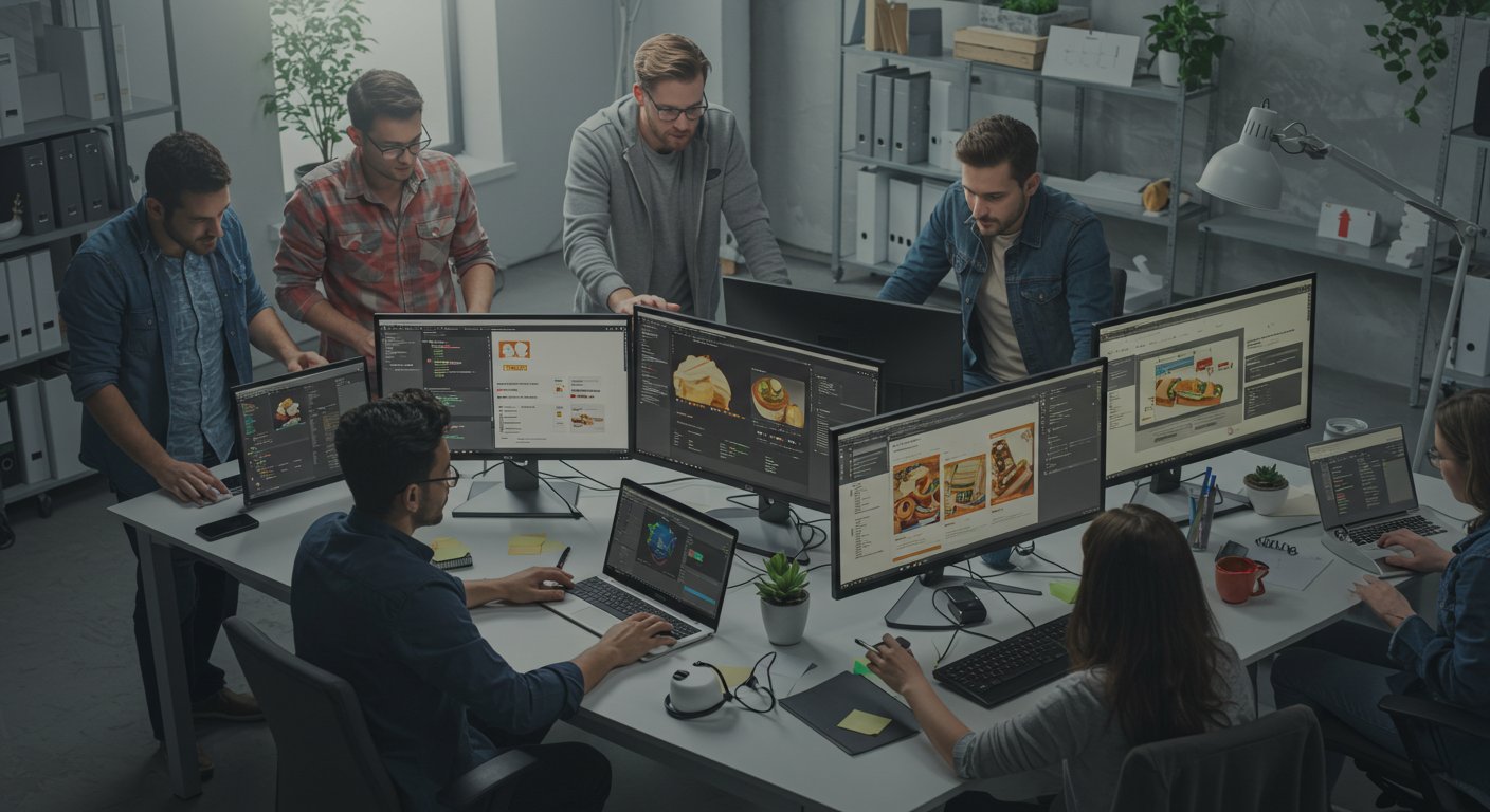 Разработка сайтов для доставки еды
