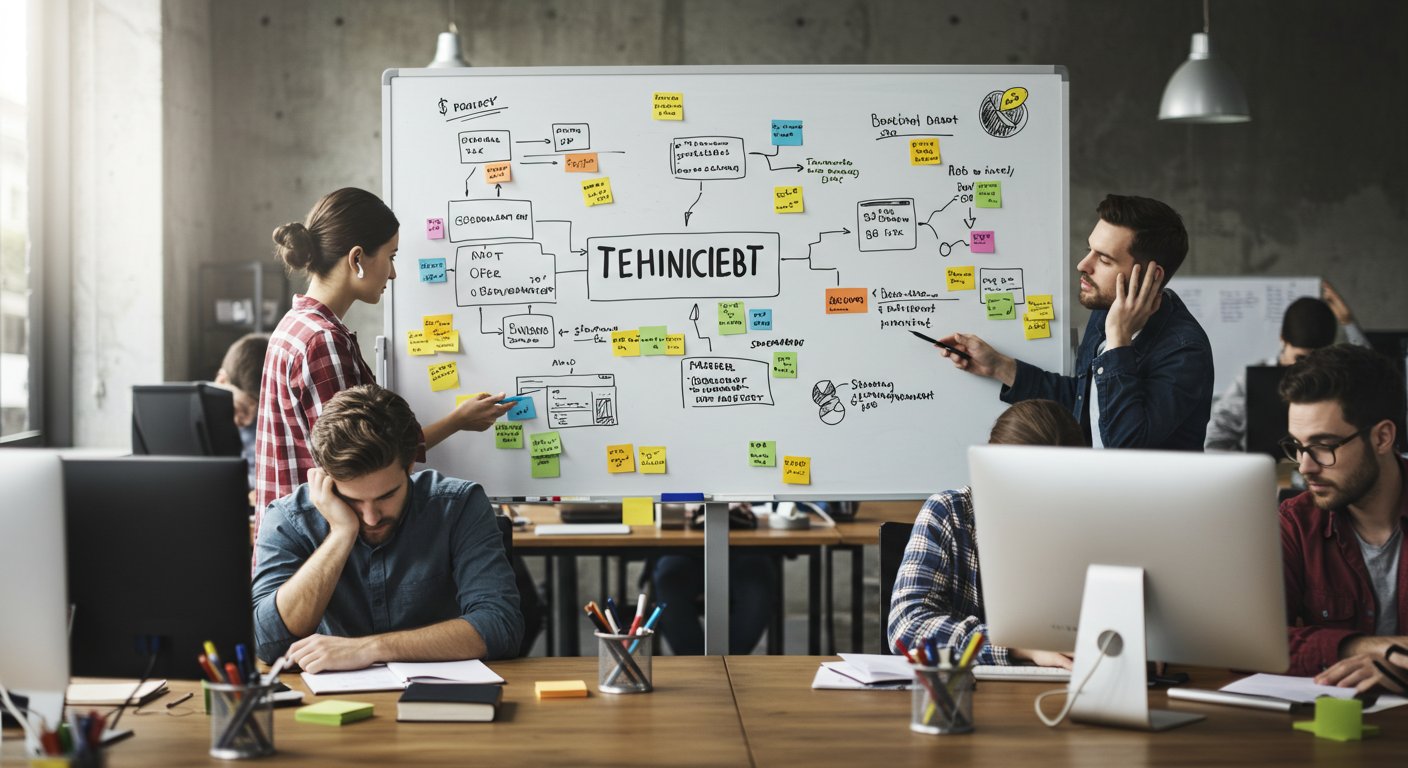 Управление техническим долгом помогает развитию проекта Technical debt в веб-проектах