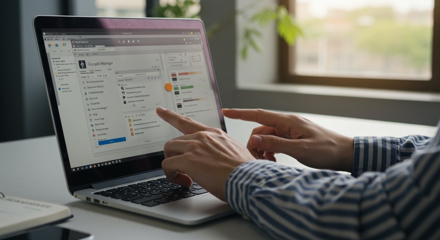 Использование Google Tag Manager на сайте Пример интерфейса Google Tag Manager