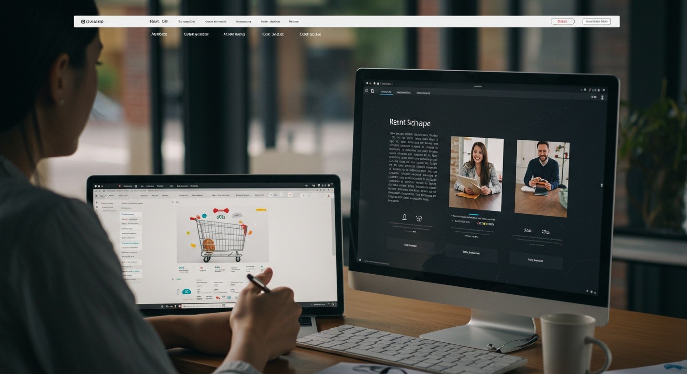 Аренда многостраничного сайта для интернет-магазина