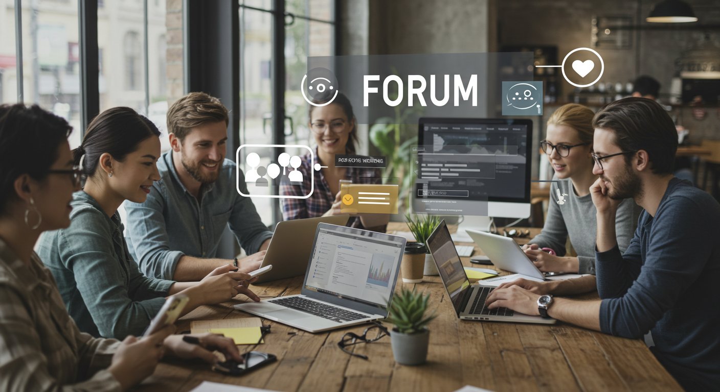 Продвижение сайтов с форумом и интеграцией социальных сетей