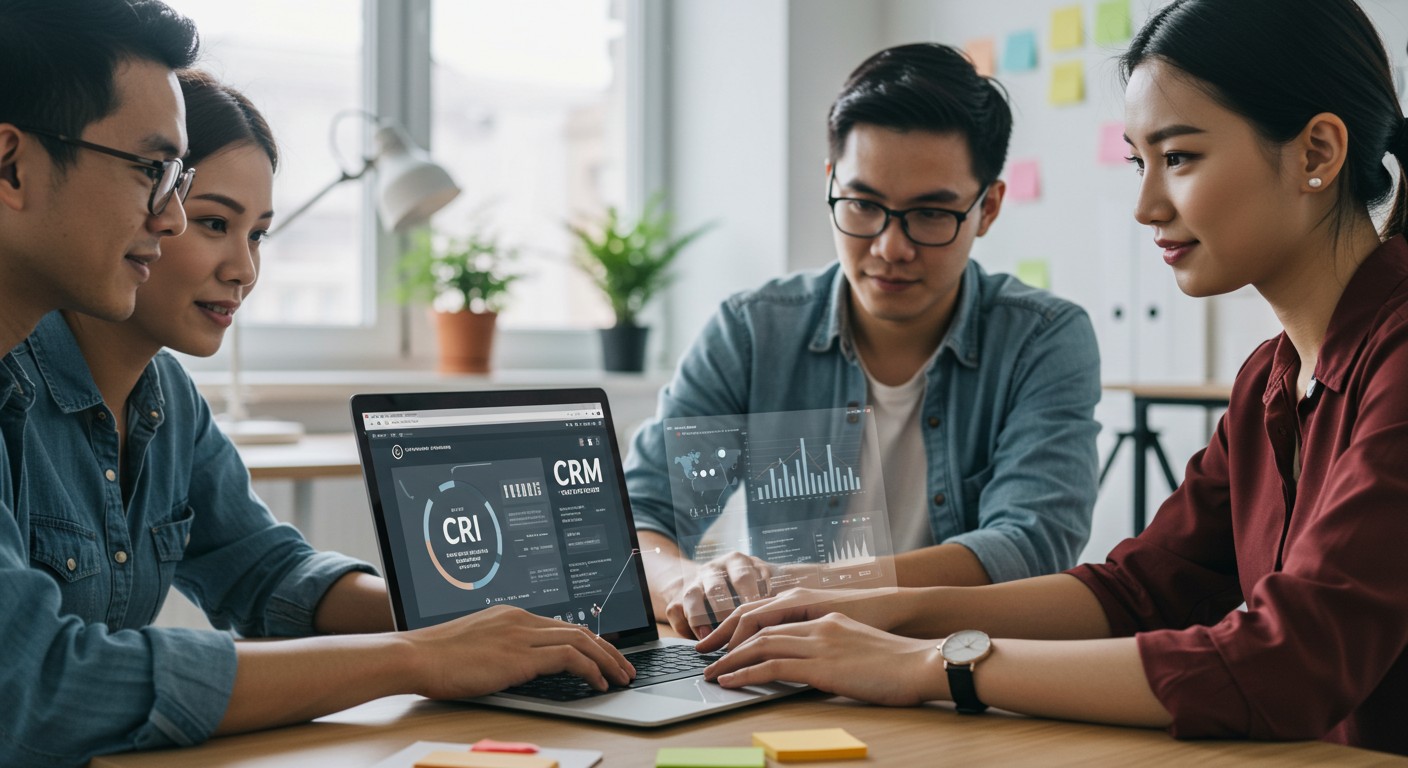 Сайт малого бизнеса с интеграцией CRM