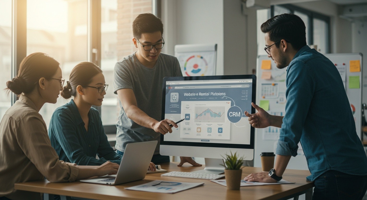 Аренда сайта с интеграцией CRM для интернет магазинов